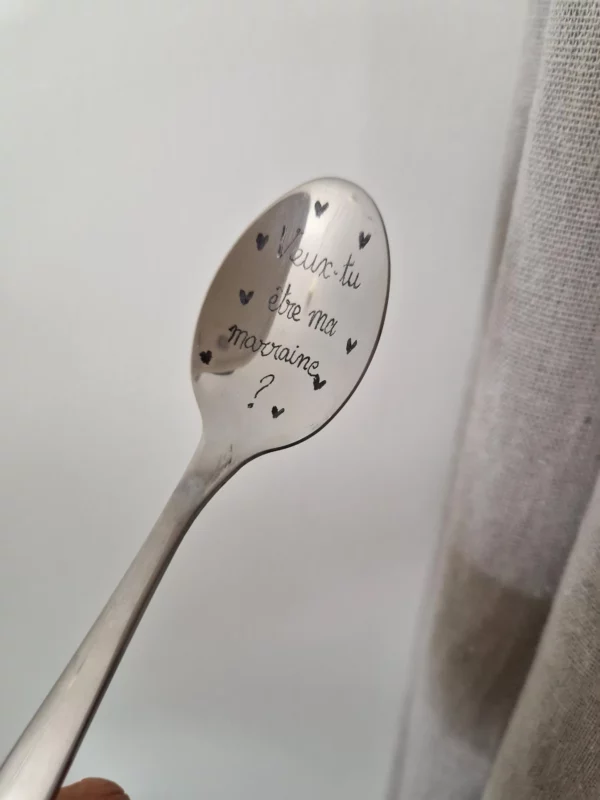 Petite cuillère gravée – Image 3