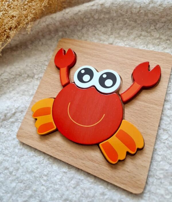 Puzzle crabe