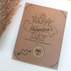 Carte saint Valentin