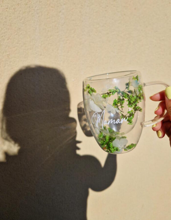 Tasse fleurs séchées – Image 2