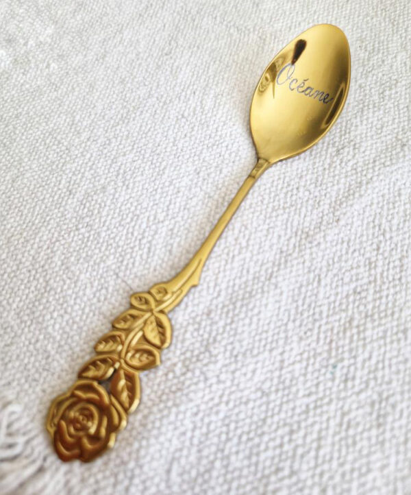 Petite cuillère fleur