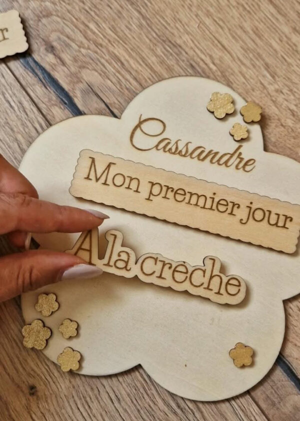 Pancarte rentrée fleur – Image 6
