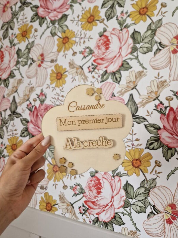 Pancarte rentrée fleur – Image 4