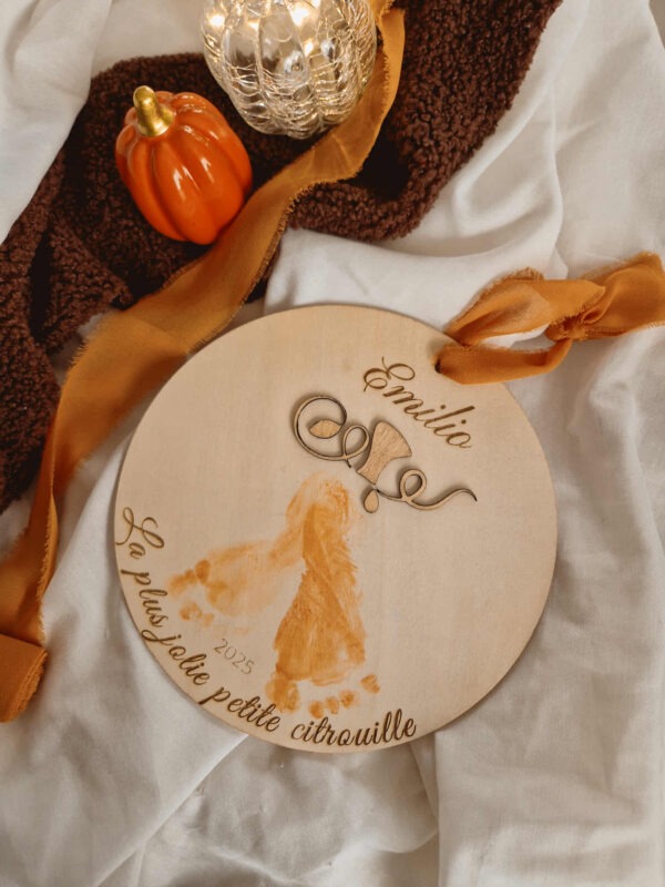 Empreintes citrouille