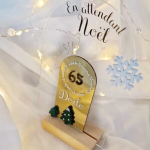 En attendant Noël – Compte à rebours personnalisé