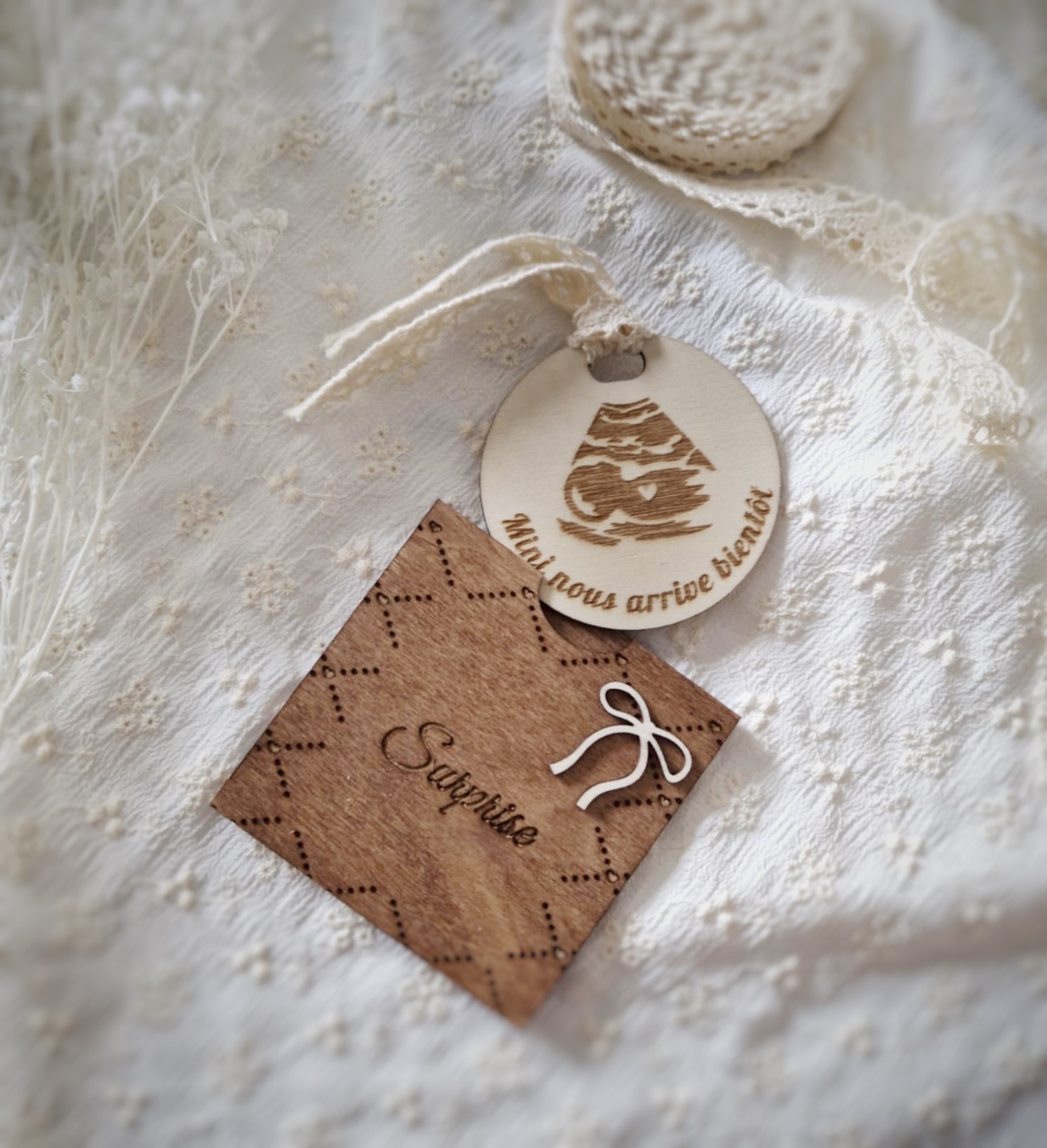 Carte surprise personnalisée avec médaillon – Image 6