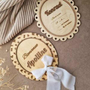 Carte naissance | Accessoire photo