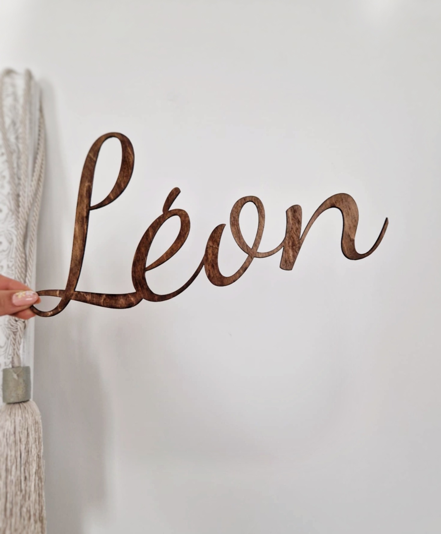 Prénom en bois
