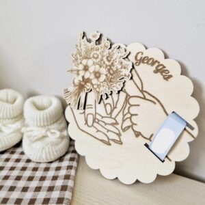 Support bracelet de naissance