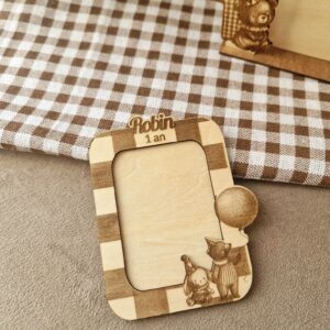 Magnet cadre photo Nounours