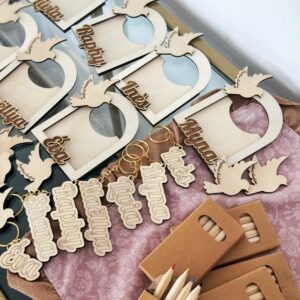 Kit Activité & Souvenir en Bois