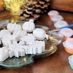 Kit créatif "Automne" – Lot de 10 magnets à peindre